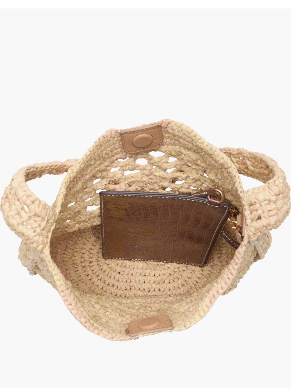 Sam Edelman Raffia Bucket Bag - Picture 4 of 7